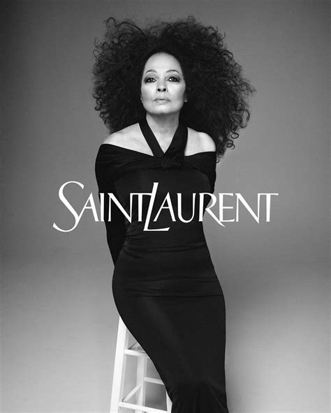 diana ross and yves saint laurent|Diana Ross fashion.